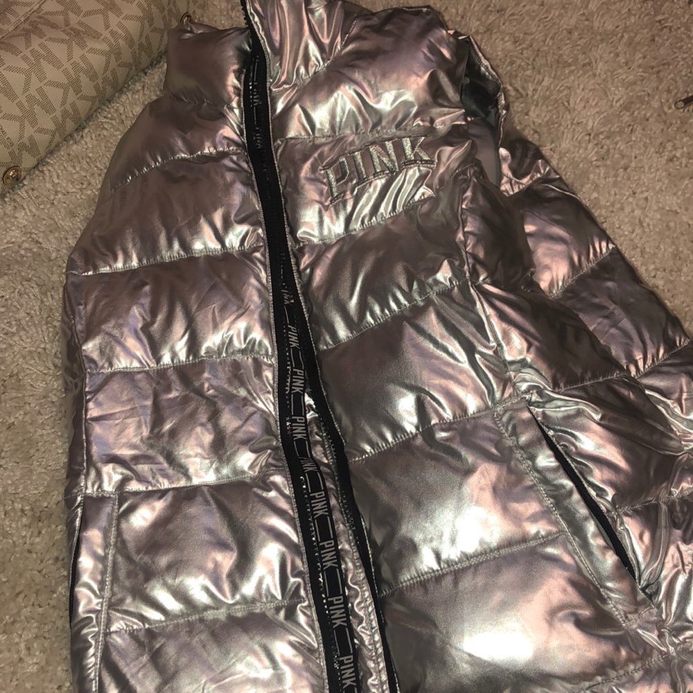 Victoria Secret PINK METALLIC VEST